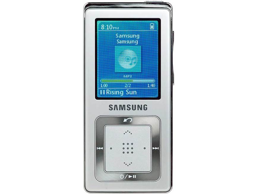 サムスン mp3プレーヤー Samsung YP-Z5A (Silver) 4GB MP3/WMA player and photo viewer