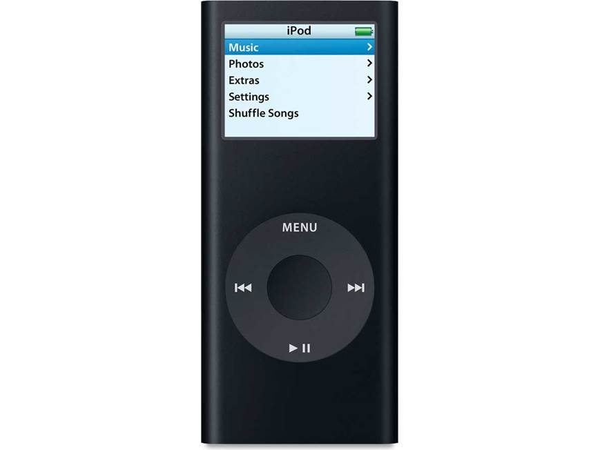 Apple iPod® nano 8GB Portable MP3 player/photo viewer at Crutchfield