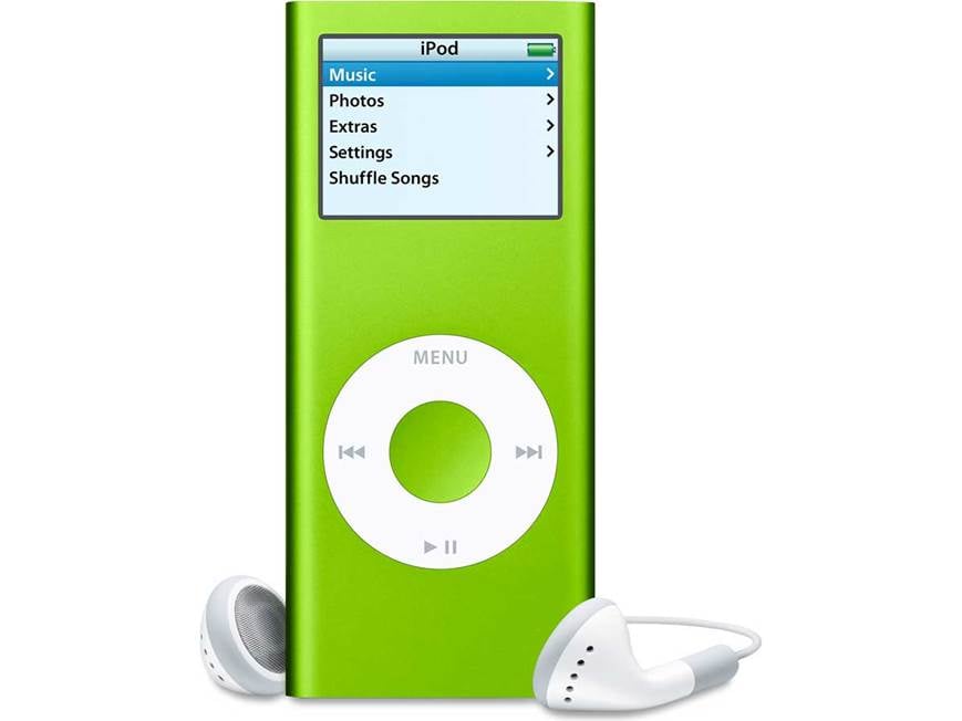 Apple iPod® nano 4GB (Green) Portable MP3 player/photo viewer