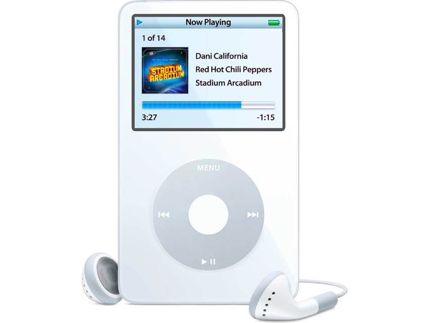 Apple iPod® 30GB (Black) Digital music/photo/video player (Black