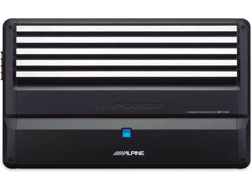 Alpine MRP-F550 4-channel car amplifier 90 watts RMS x 4 at