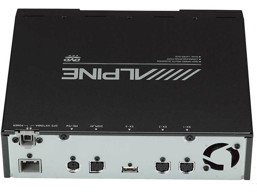 Alpine NVE-N872A In-car navigation system at Crutchfield