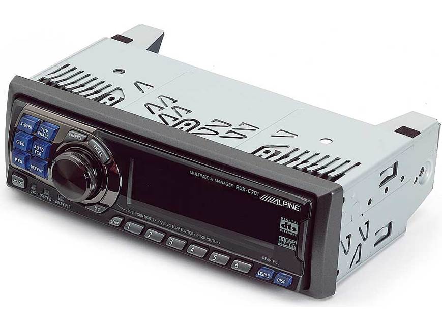 Alpine RUX-C701 Controller for PXA-H701 sound processor at Crutchfield