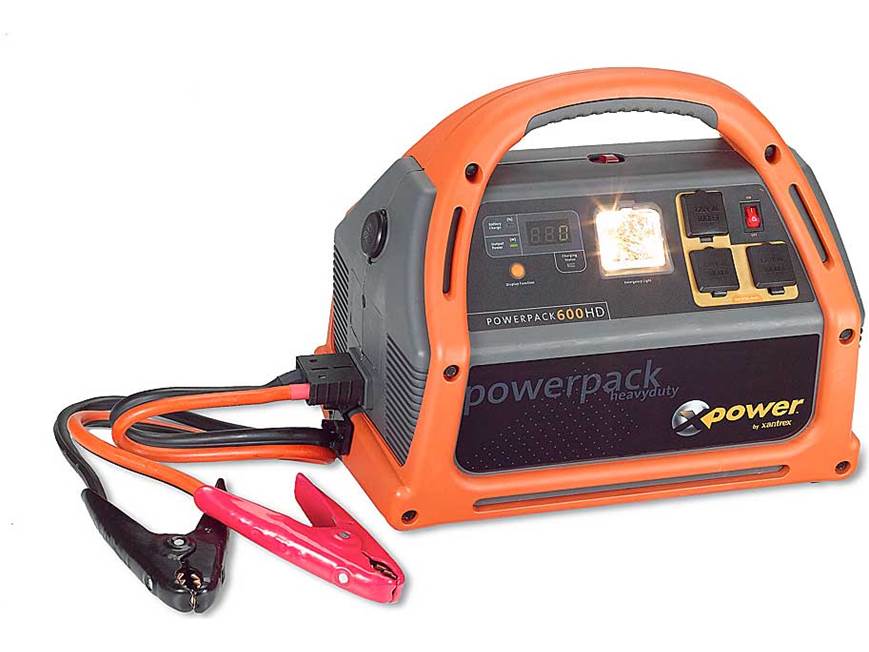 Xantrex XPower Powerpack 600HD DC to AC power inverter/radio/lamp