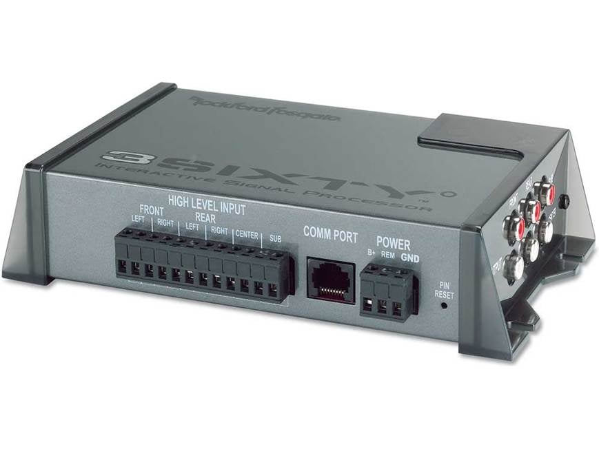 Rockford Fosgate 3SIXTY.1 Interactive signal processor Expand and
