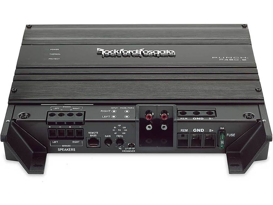 Rockford Fosgate Bass Package Punch P450.2 2-channel amplifier Two