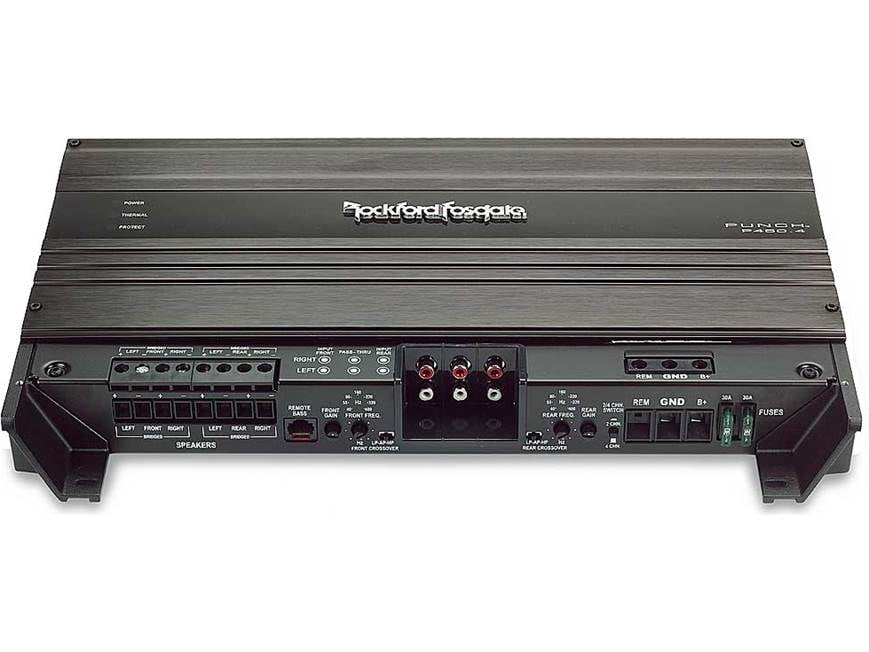 ロックフォード　PUNCH P450.4 パワーアンプ Rockford Fosgate Punch P450.4 4-channel car amplifier 60 watts RMS