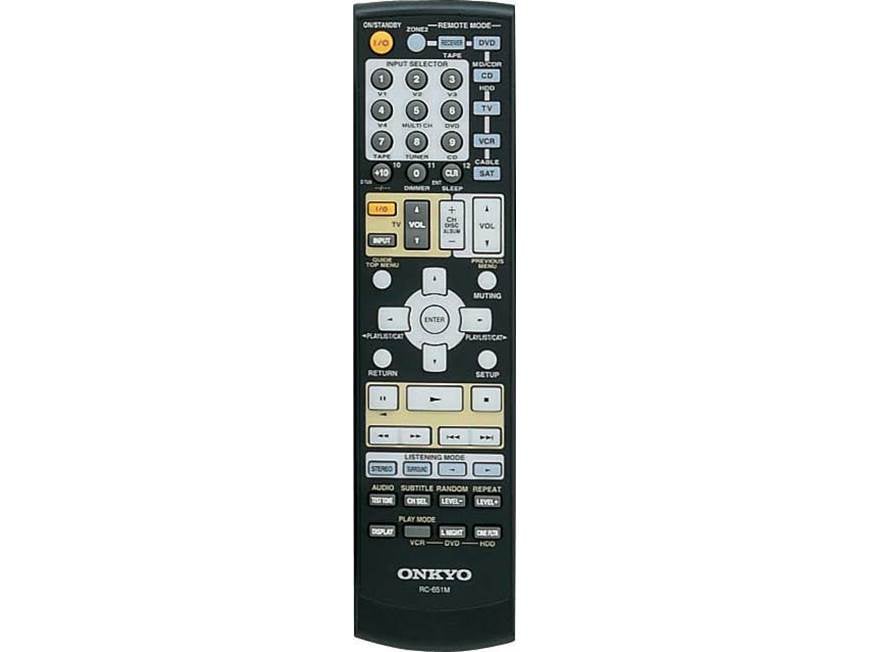 Onkyo TX-SR674 (Black) XM Ready home theater receiver with HDMI