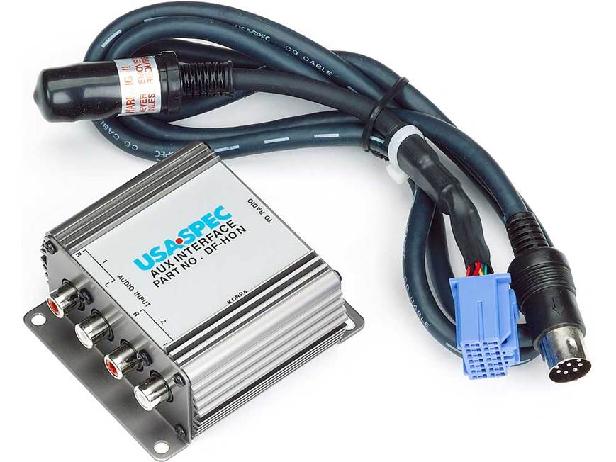 USA SPEC Auxiliary Interface Connect a music player to your Honda
