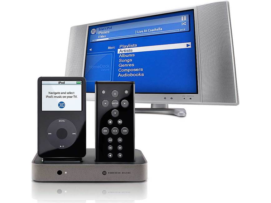 DLO HomeDock Deluxe iPod® dock for audio/video systems at Crutchfield