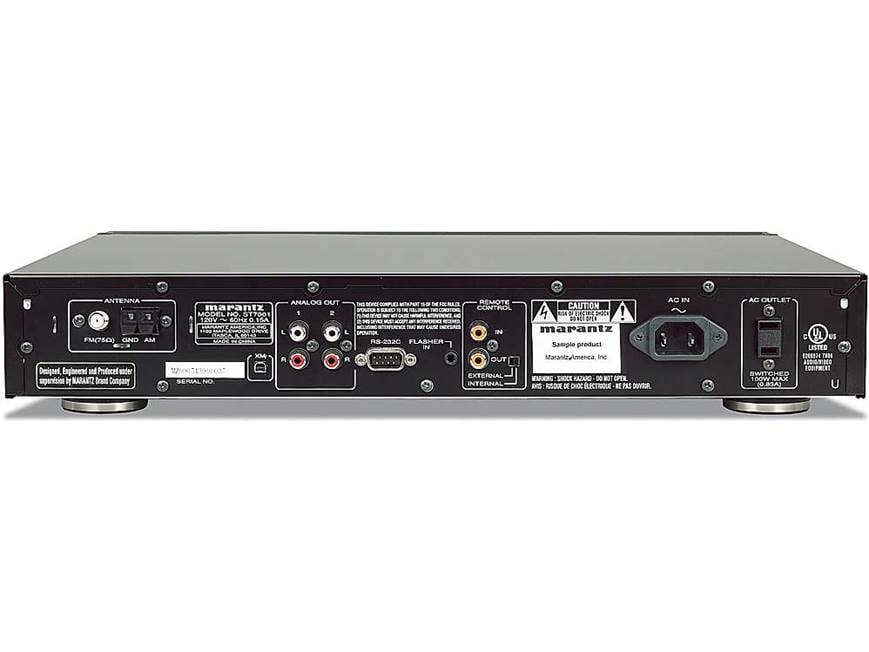 Marantz ST7001 XM Ready AM/FM home tuner at Crutchfield