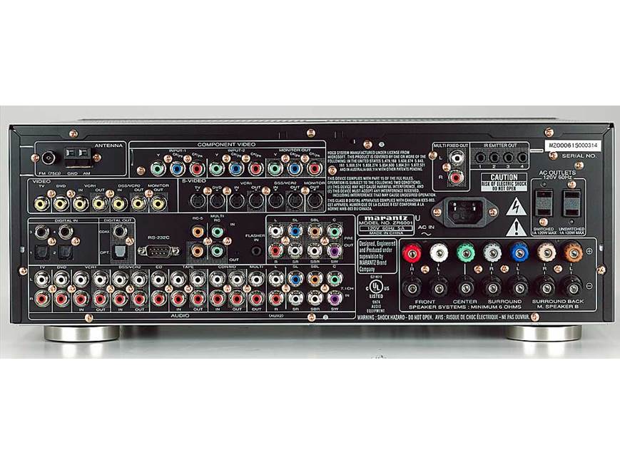 Marantz ZR6001SP DAvED multi-room audio system at Crutchfield