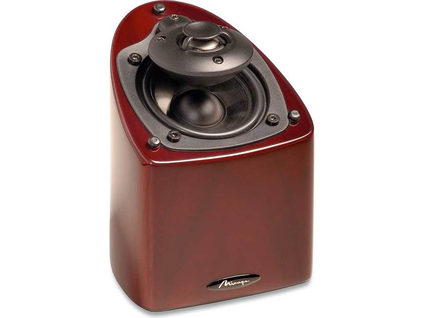 Mirage Nanosat Prestige (Rosewood) Single satellite speaker with