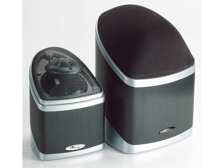 Mirage Omnisat v2 (Platinum/Black) Satellite speaker (Platinum