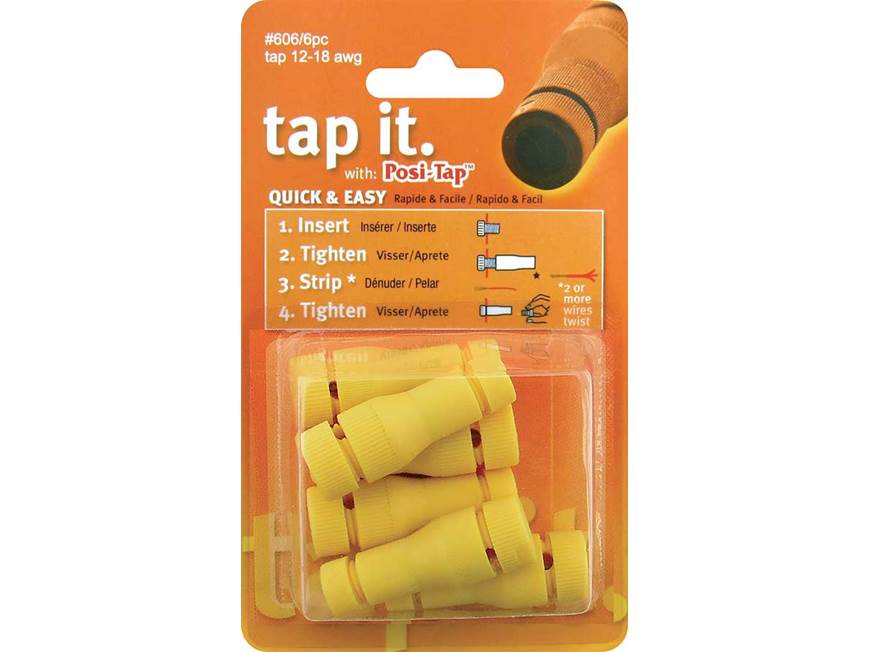 Posi-Products™ Wire Connectors 6 tap connectors for 12- to 18