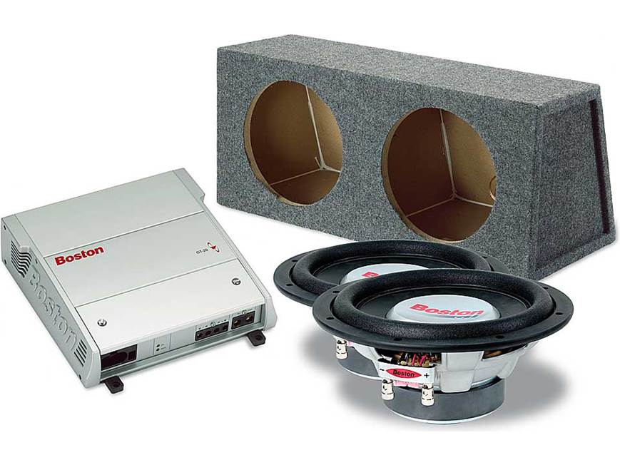 Boston Acoustics Bass Package Boston GT-20 2-channel amplifier Two