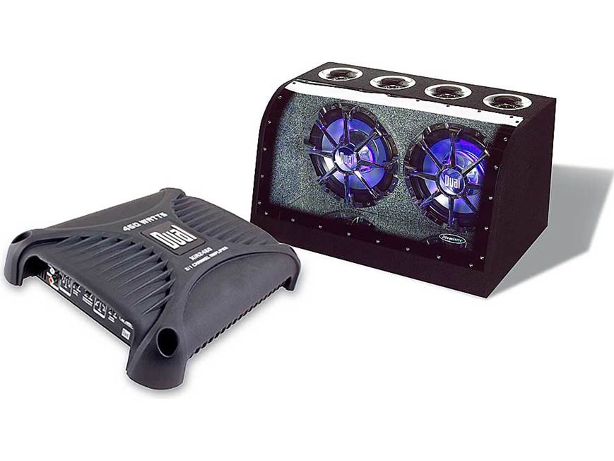 Dual Bass Package XIA2460 2-channel car amplifier XNBP12D bandpass