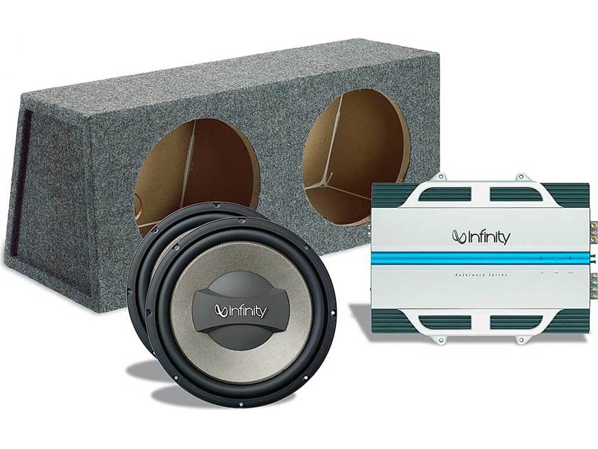 Infinity Bass Package Reference R611a mono amplifier Two Kappa