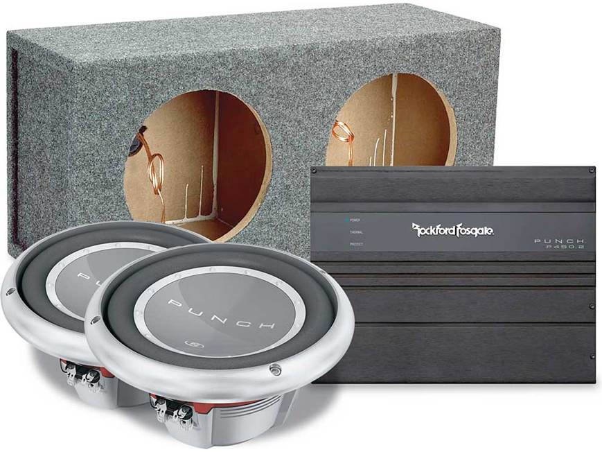 nn ロックフォード PUNCH 450.2 アンプ Rockford Fosgate Bass Package Punch P450.2 2-channel amplifier Two