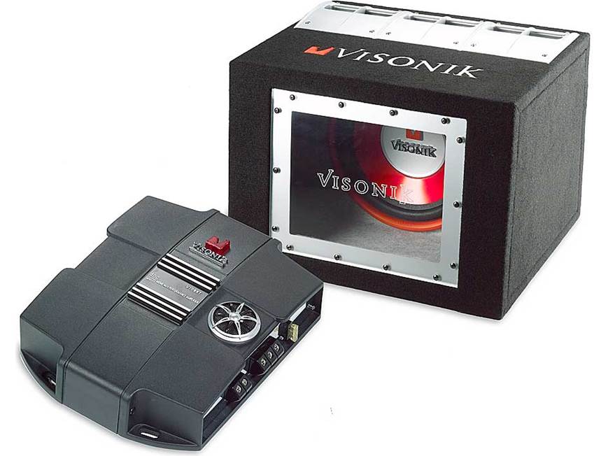Visonik Bass Package V108XT mono subwoofer amplifier VBP10