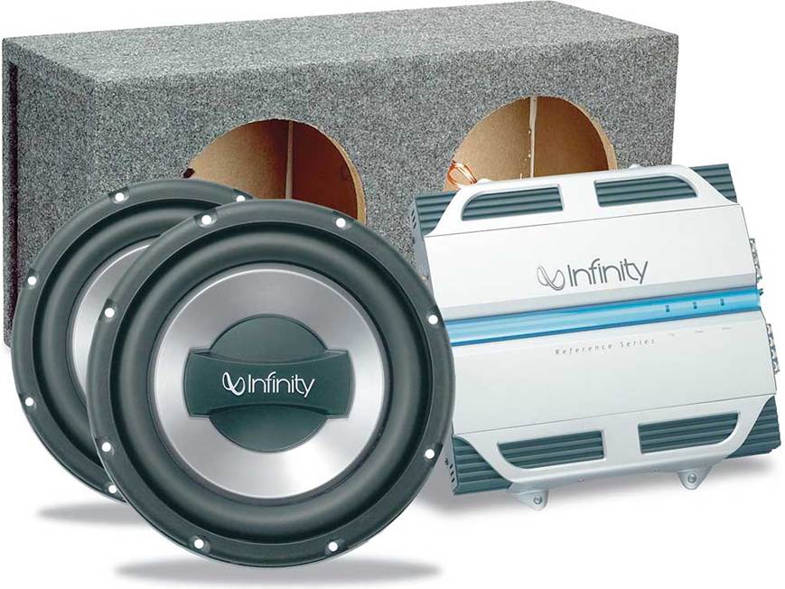 Infinity ウーファー Infinity Bass Package Reference R7521a 2-channel amplifier Two