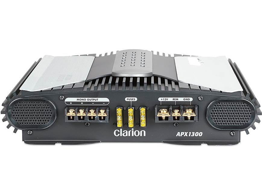 Clarion APX1300 Mono amplifier 400 watts RMS x 1 at 2 ohms at