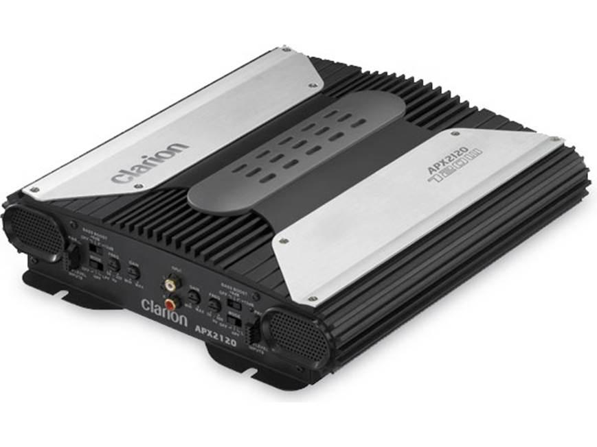 Clarion APX2120 2-channel car amplifier 60 watts RMS x 2 at