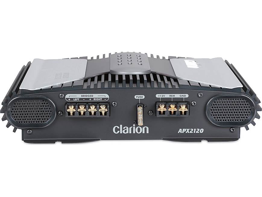 Clarion APX2120 2-channel car amplifier 60 watts RMS x 2 at