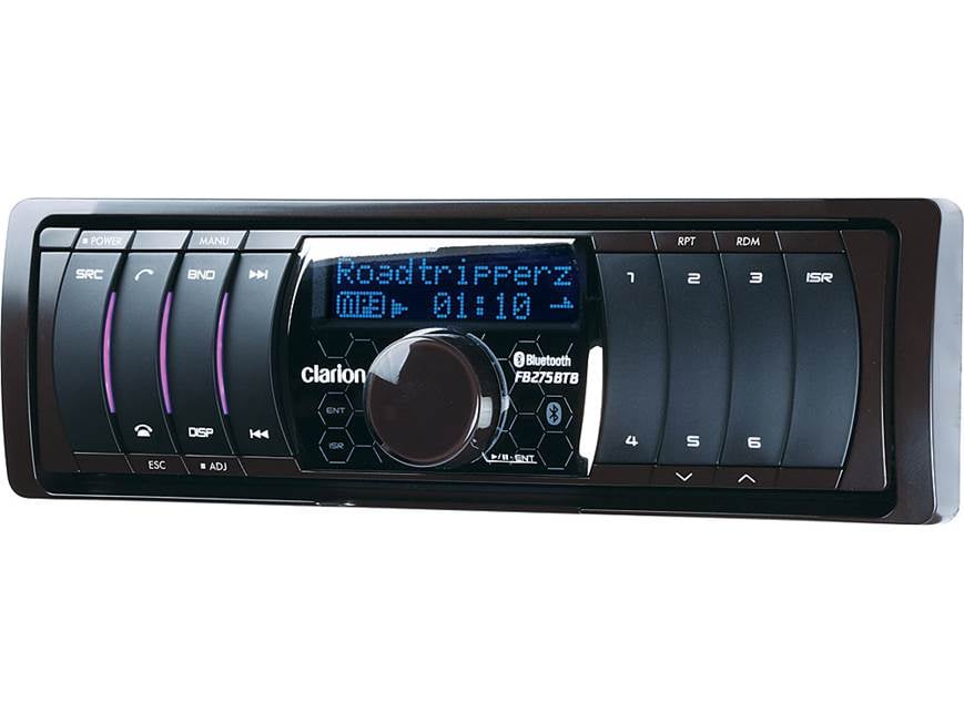 Clarion FB275BT Digital media receiver (black with brown trim) at