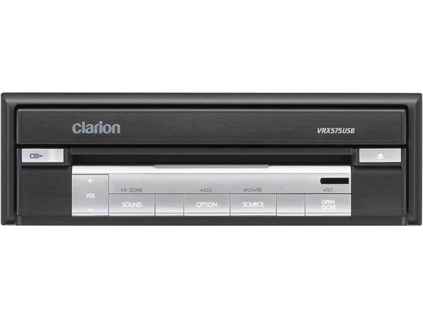 Clarion VRX575USB DVD receiver at Crutchfield