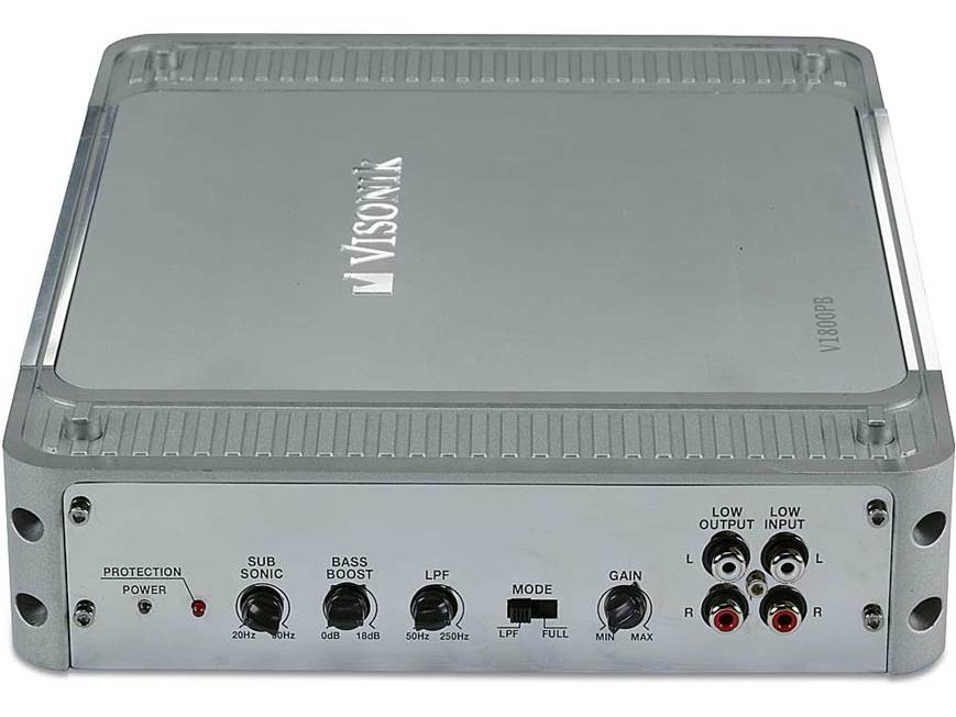 Visonik V1800PB Mono subwoofer amplifier 512 watts RMS x 1 at 2
