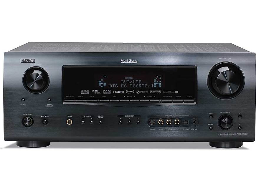 Denon AVR-2308CI Home theater receiver with HDMI switching and