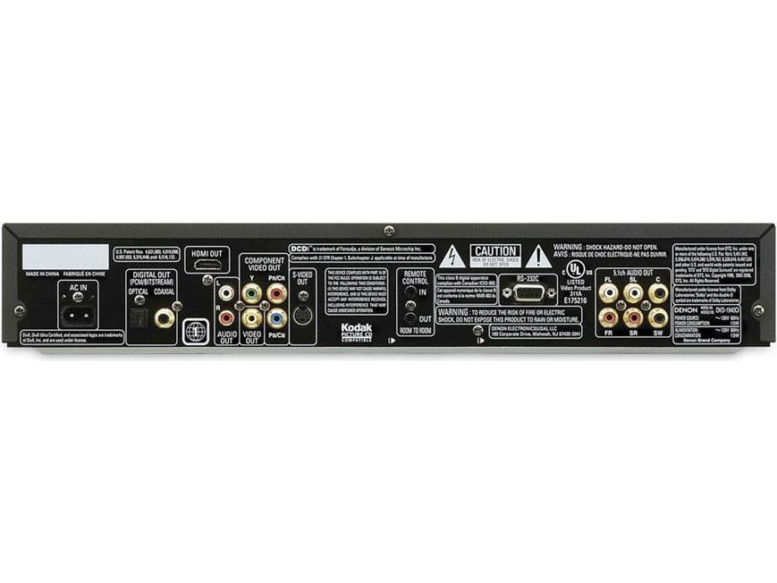 Denon DVD-1940CI DVD/CD/SACD/DVD-Audio player with 1080p video