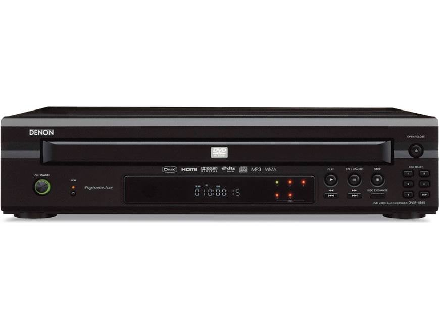 Denon DVM-1845 5-disc DVD/CD changer with digital video output and