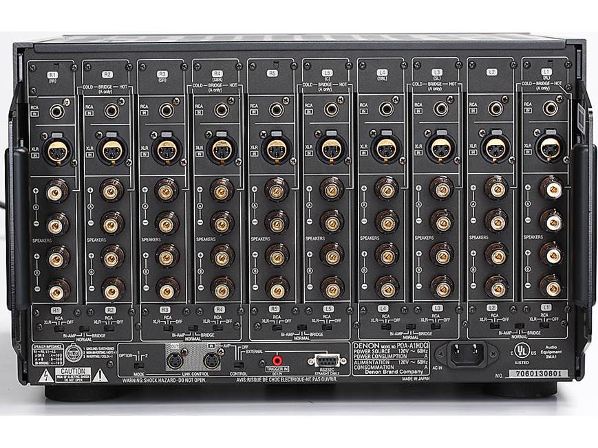 DENON　ミニコンポ　稼働品 Denon POA-A1HDCI 10-Channel power amplifier at Crutchfield