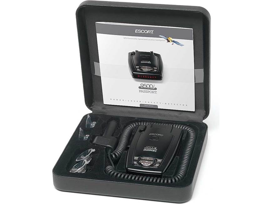 Escort Passport 9500i Radar detector with GPS at Crutchfield