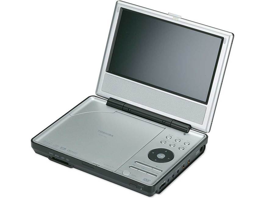 TOSHIBA ポータブルDVDプレーヤー SD-P1700 本体 Toshiba SD-P1700 Portable DVD player with 7