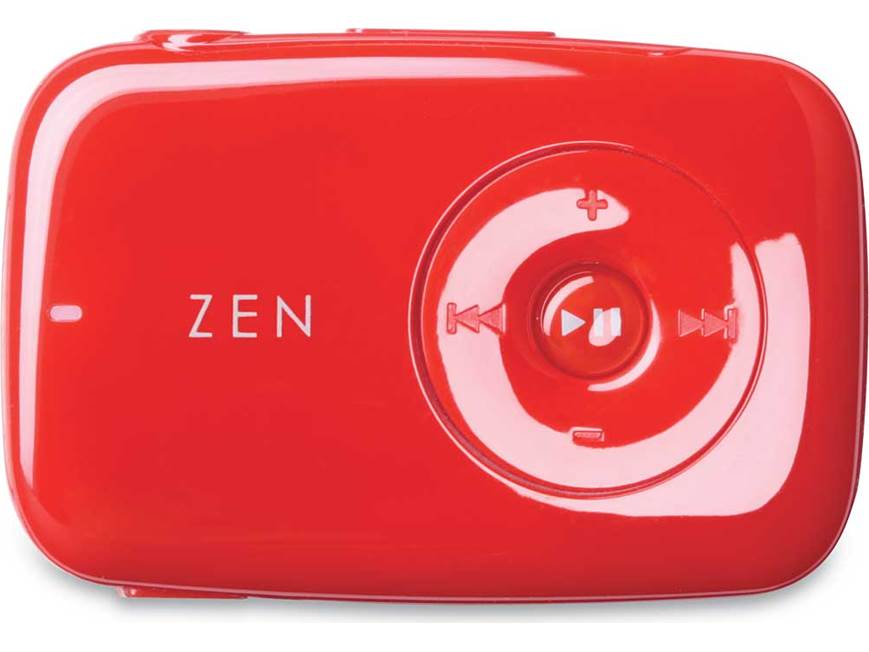 Creative ZEN Stone (Red) MP3/WMA player (Red) at Crutchfield