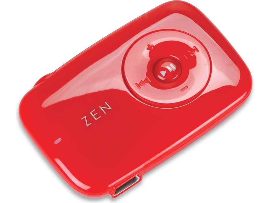 Creative ZEN Stone (Red) MP3/WMA player (Red) at Crutchfield