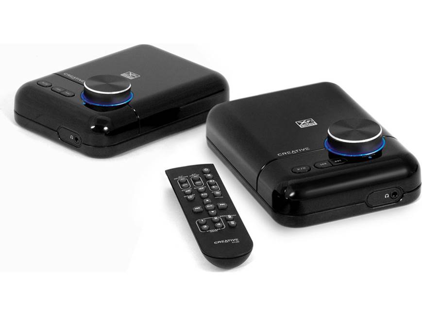 Creative Xmod Wireless Music System Play music from your PC on