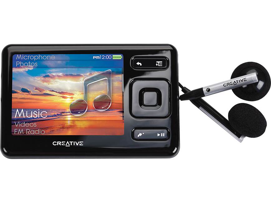 Creative ZEN 8GB digital music and video player at Crutchfield