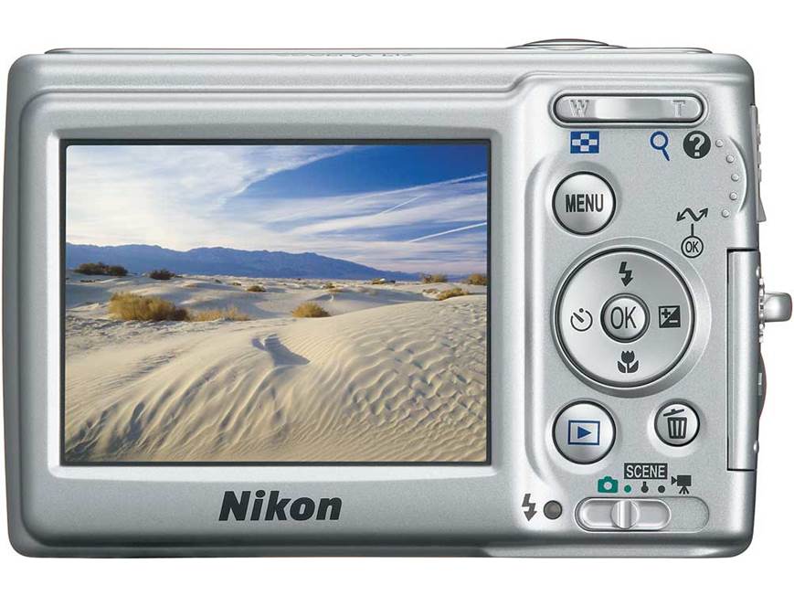 Nikon Coolpix L12 7.1-megapixel digital camera at Crutchfield