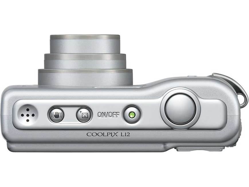Nikon Coolpix L12 7.1-megapixel digital camera at Crutchfield