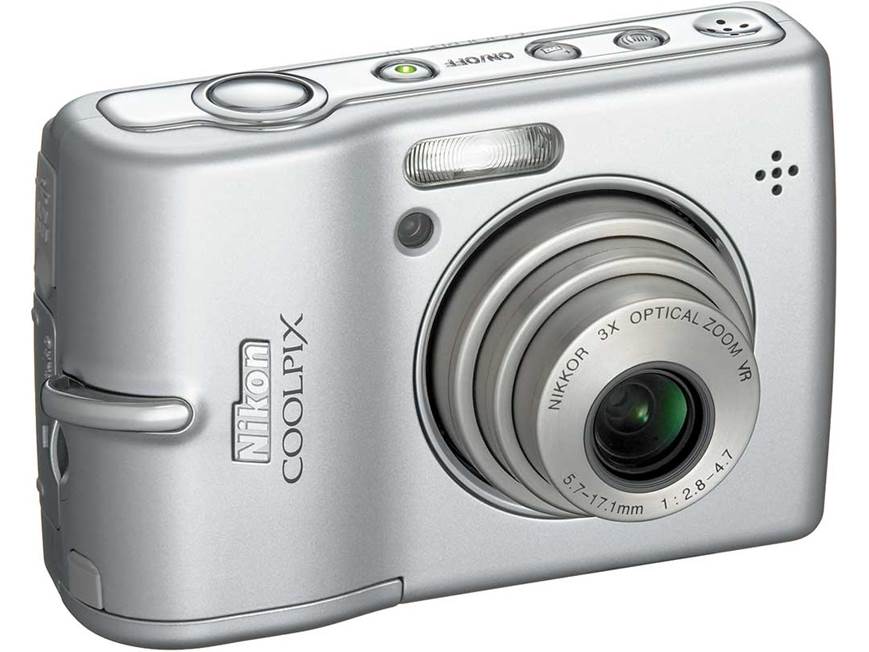 Nikon Coolpix L12 7.1-megapixel digital camera at Crutchfield