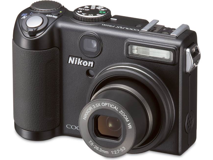 Nikon Coolpix P5100 12-megapixel digital camera at Crutchfield