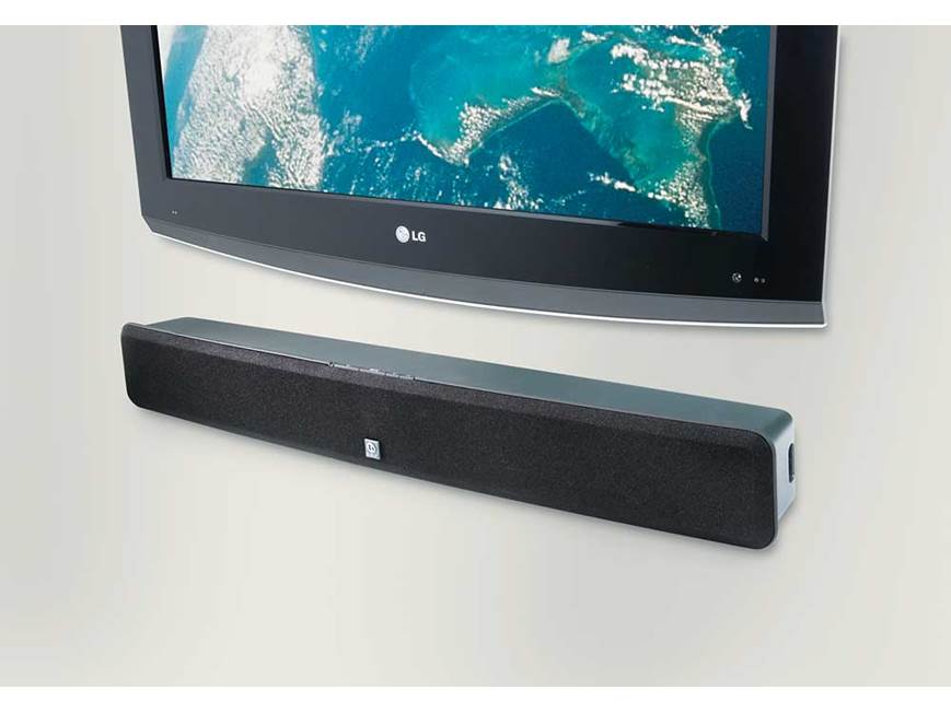 Boston Acoustics TVee Model 2 (Black) Powered stereo sound bar