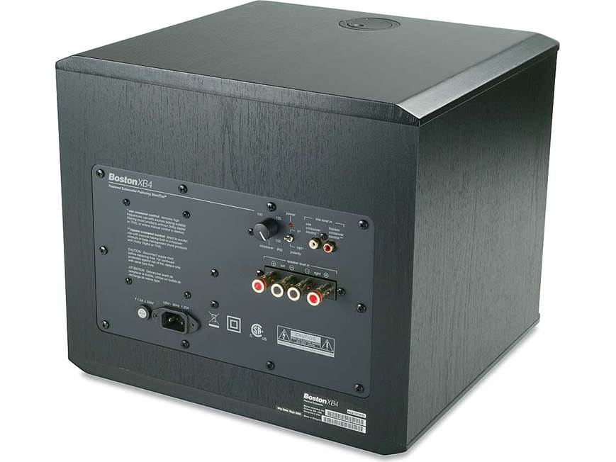 Boston Acoustics XB4 Powered subwoofer at Crutchfield