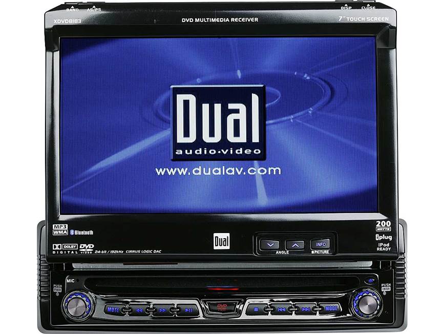 Dual XDVD8183 DVD receiver at Crutchfield