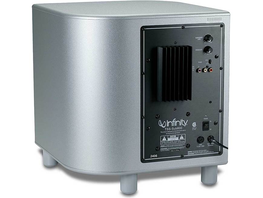 Infinity TSS-800 (Platinum) 5 compact satellite speakers and a