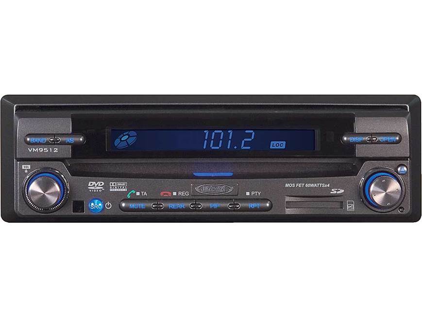 Jensen VM9512 DVD receiver at Crutchfield